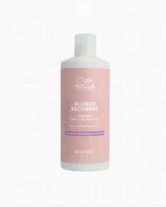 Wella Professionals Invigo Blonde Recharge Shampooing 500ml
