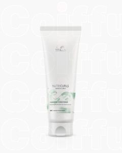 Wella Professionals NutriCurls Cleansing Conditioner 250ml - Après-Shampooing Nettoyant pour Cheveux Bouclés