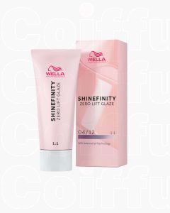 Wella Professionals SHINEFINITY 04/12 Cool Chia 60ml - Coloration Gel-Crème Sans Ammoniaque
