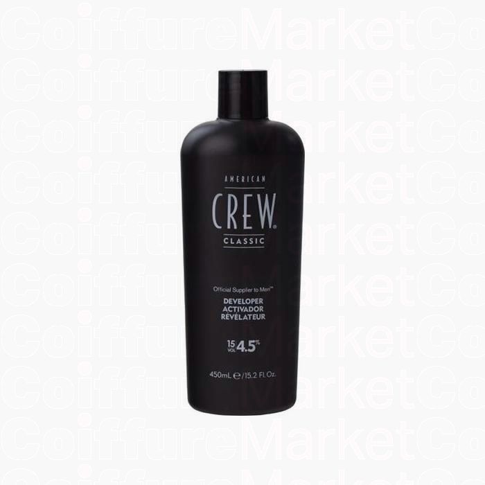 American Crew Oxydant 15 Vol 4,5% 450ml - Développeur Precision Blend Professionnel