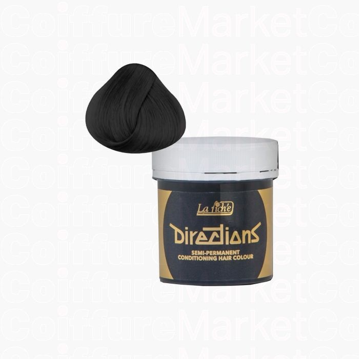 Directions Ebony 100ml - Coloration Capillaire Semi-Permanente Directe