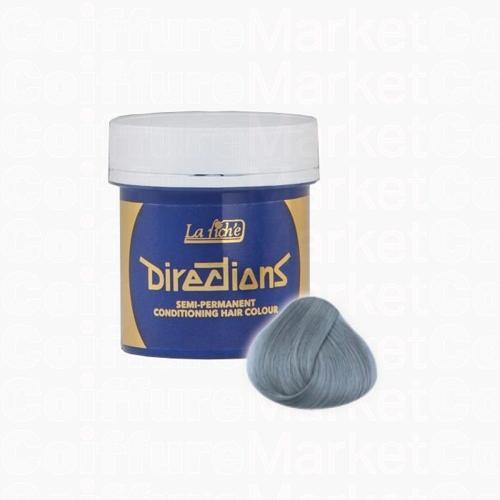 Directions Silver 100ml - Coloration Semi-Permanente pour Cheveux Blonds