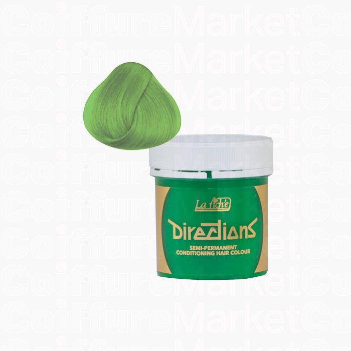 Directions Spring Green 100ml - Coloration Semi-Permanente Verte pour Cheveux Blonds