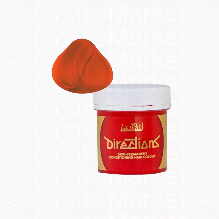 Directions Tangerine 100ml - Coloration Semi-Permanente Mandarine Éclatante