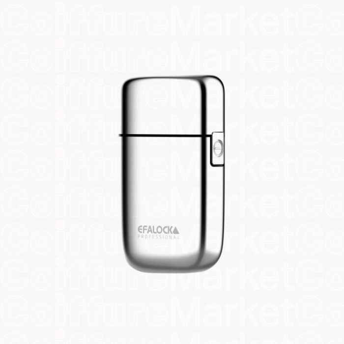 Efalock eGLADIO Rasoir à Feuille Professionnel Argenté Double Lame