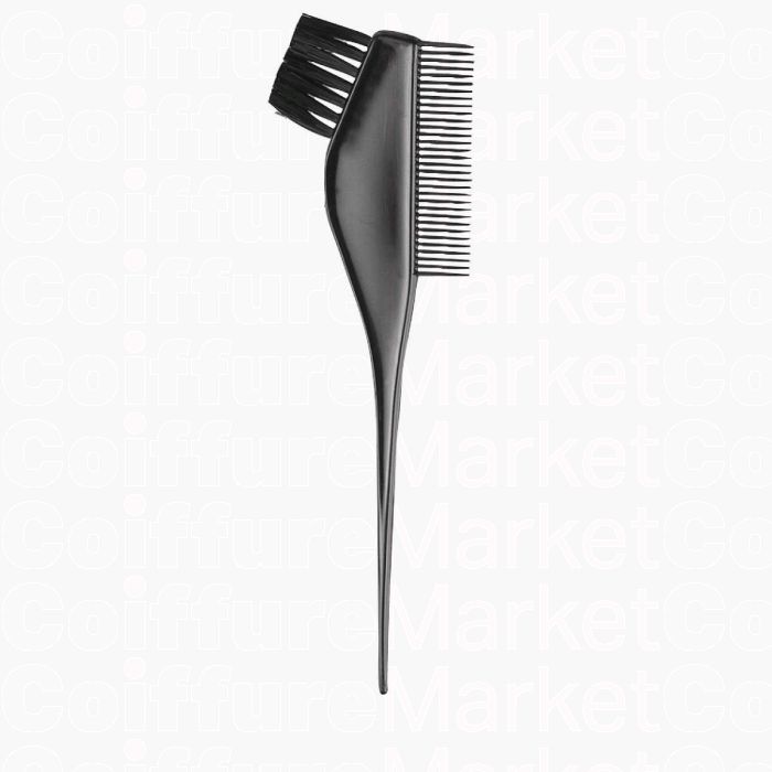 Efalock Pinceau de Coloration Noir avec Peigne - Outil Professionnel