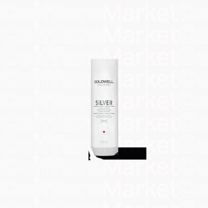 Goldwell Silver Shampoo 250ml - Shampoo Neutralisant Pigmenté Anti-Jaunissement