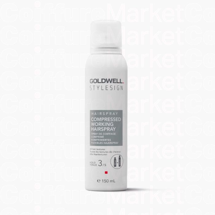 Goldwell StyleSign Compressed Working Hairspray 150ml - Laque Flexible