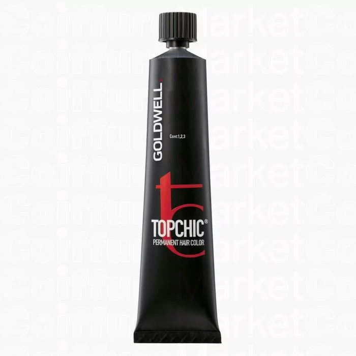 Goldwell Topchic Coloration Permanente 6RR@PK 60ml - Reflets Rouges Intenses