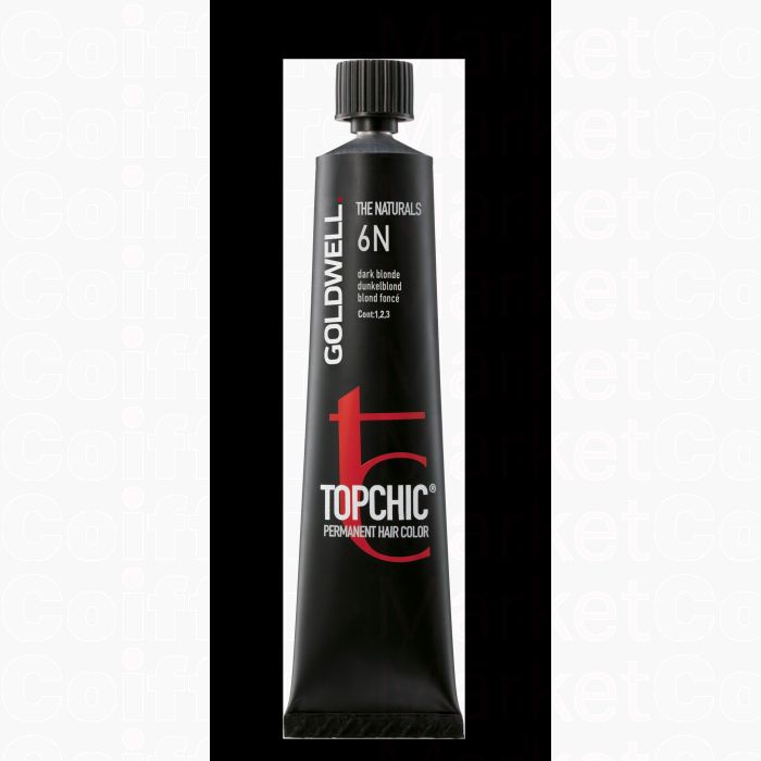 Goldwell Topchic Coloration Permanente 8N Blond Clair 60ml – Couverture des Cheveux Blancs