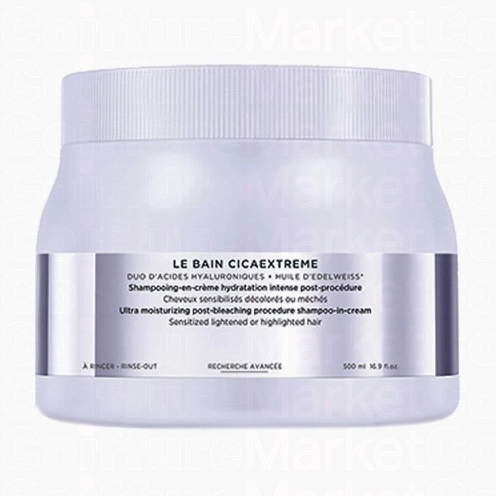 Kérastase Blond Absolu Masque Cicaextreme 500ml - Masque Réparateur Intense pour Cheveux Blonds