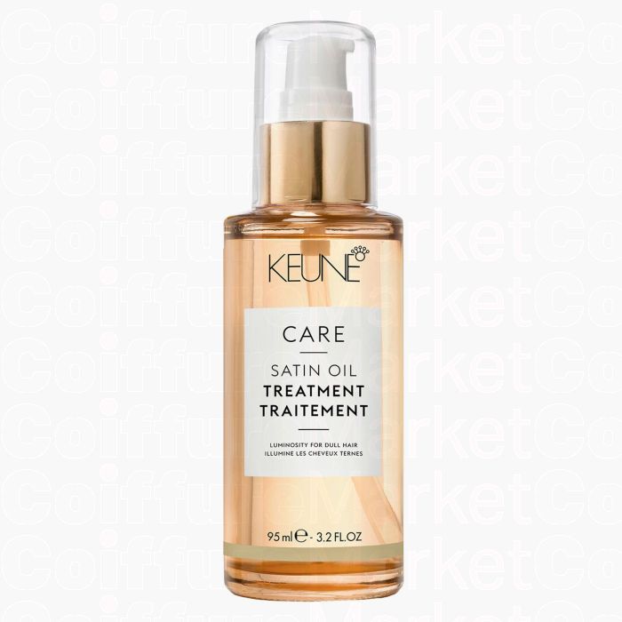 Keune Satin Oil Treatment 95ml - Huile Capillaire Nourrissante Multi-Huiles