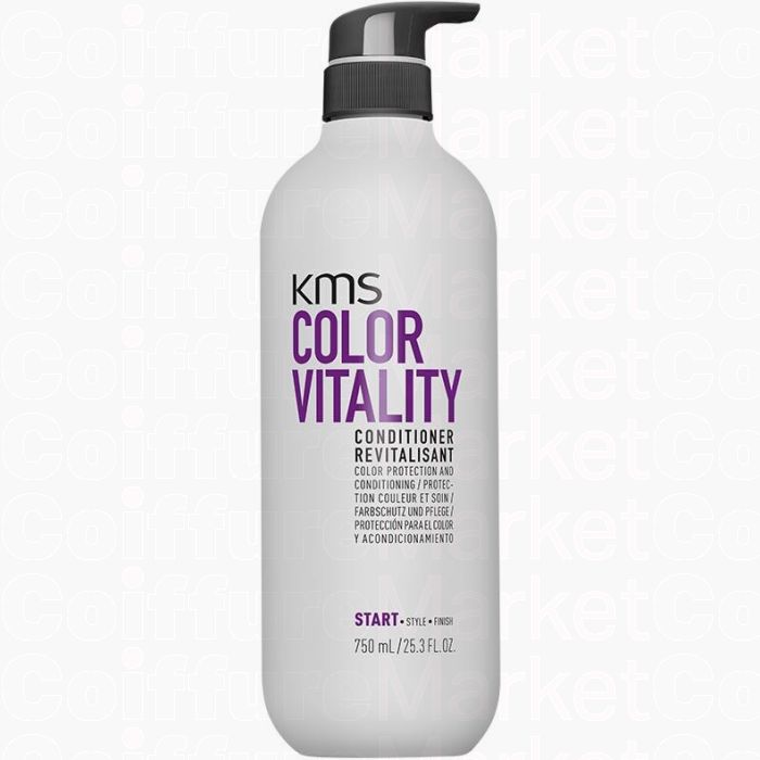 KMS Color Vitality Conditioner 750ml - Soin Protecteur de Couleur Professionnel