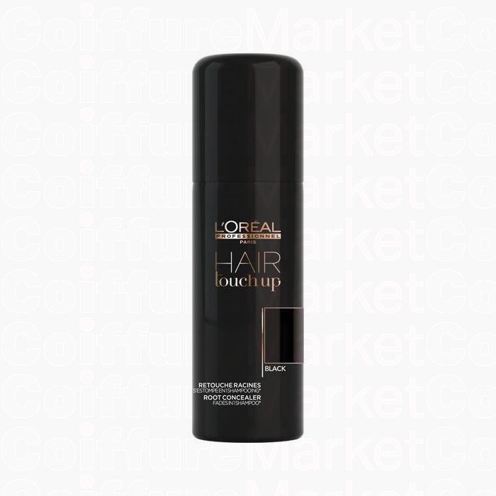 L'Oréal Professionnel Hair Touch Up Black 75ml - Retouche Racines Instantanée
