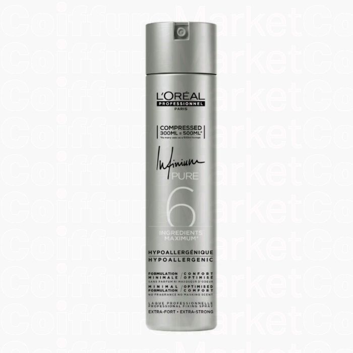 L'Oréal Professionnel Infinium Pure Extra Strong Compressed Laque 300 ml