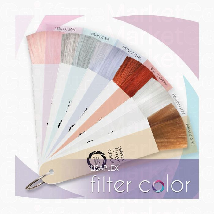 Lisap Lisaplex Filter Color Chart - Nuancier Professionnel de Coloration