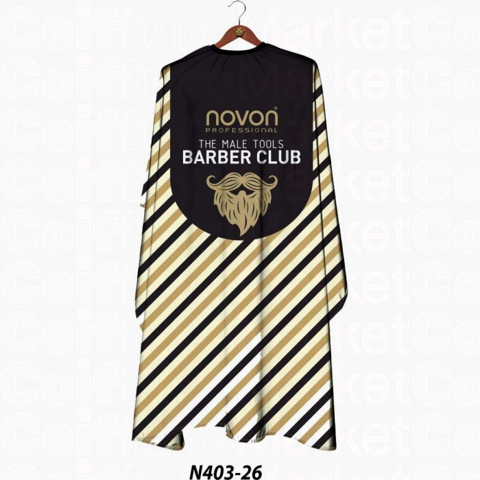 Novon Professional Cape Colour Line 6 - N403 26 - Peignoir Professionnel pour Coloration