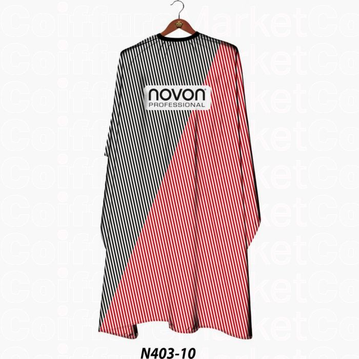 Novon Professional Cape Colour Line Red - Pèlerine de Coloration Rouge N403 10