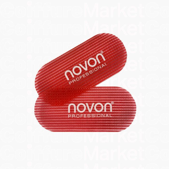 Novon Professional Hair Gripper Rouge - Pinces Cheveux Professionnelles - Lot de 2