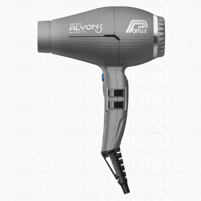 Parlux Alyon Ionic Graphite - Sèche-cheveux professionnel 2250W avec moteur K-Advanced Plus