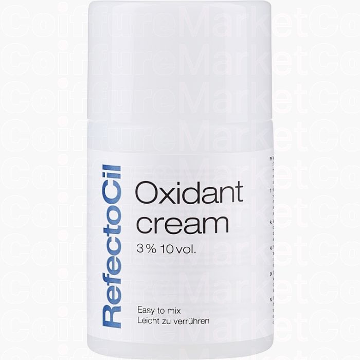 Refectocil Oxydant Crème 3% 100ml - Révélateur Professionnel pour Teinture Sourcils et Cils