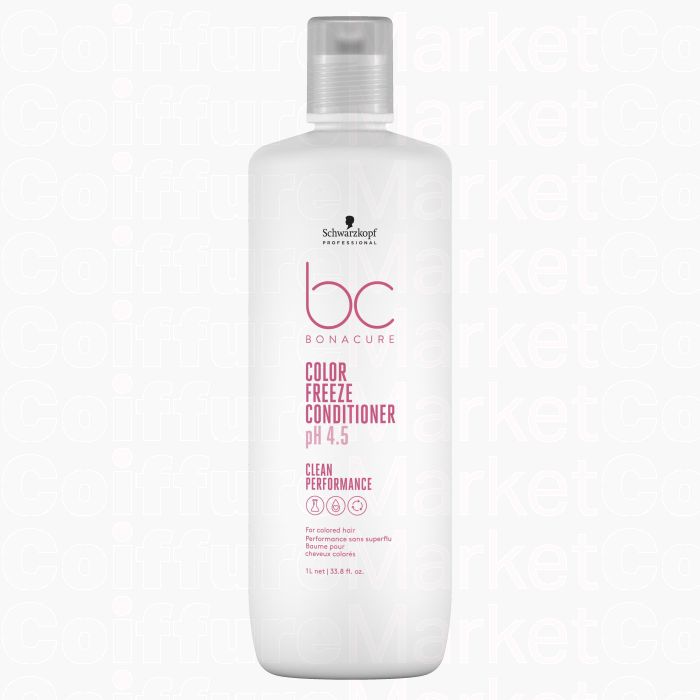 Schwarzkopf BC Color Freeze Après-Shampooing 1000ml - Protection Couleur Professionnelle