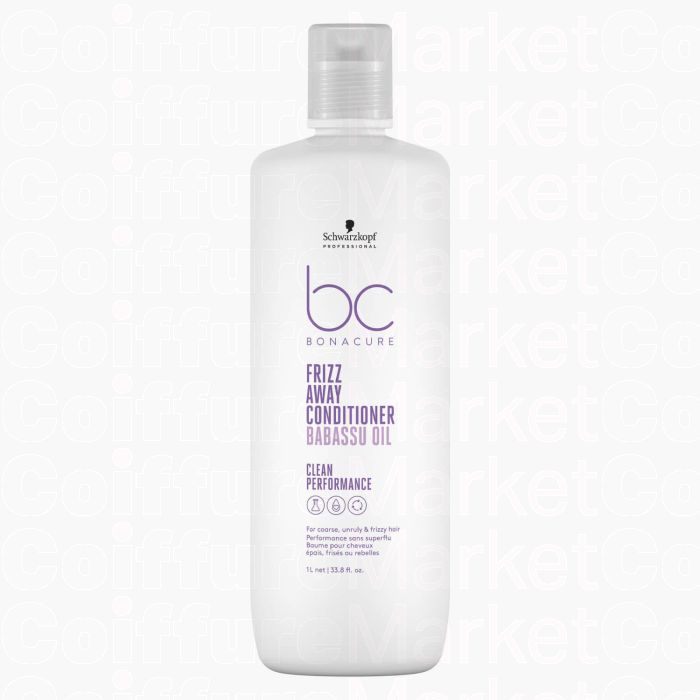 Schwarzkopf BC Frizz Away Conditioner 1000ml - Soin Anti-Frizz Professionnel