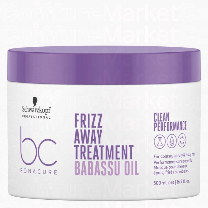 Schwarzkopf BC Frizz Away Treatment 500ml - Soin Anti-Frizz Professionnel