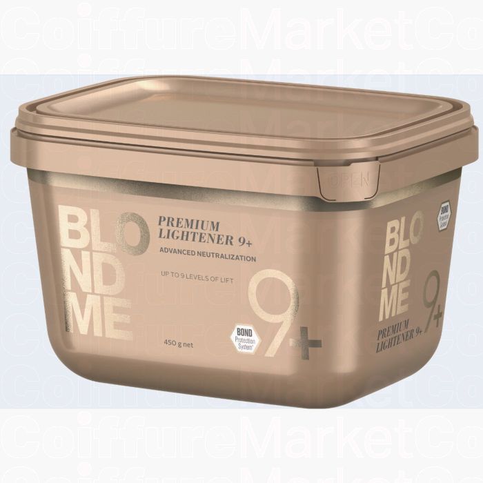 Schwarzkopf BlondMe Premium Lightener 9+ - Poudre Décolorante Professionnelle 450g
