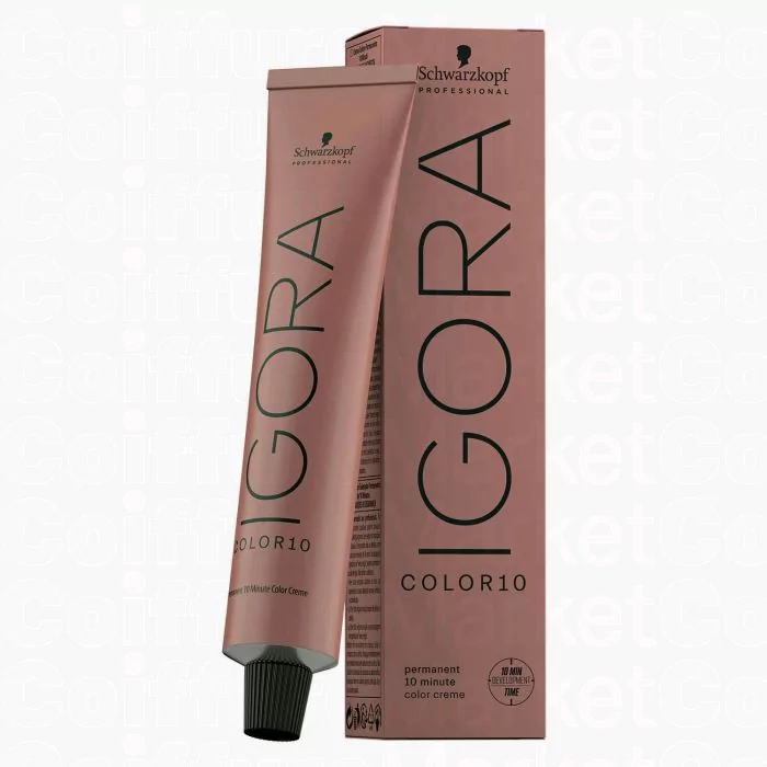 Schwarzkopf Igora Color10 8-4 Blond Clair Beige 60ml - Coloration Professionnelle Express