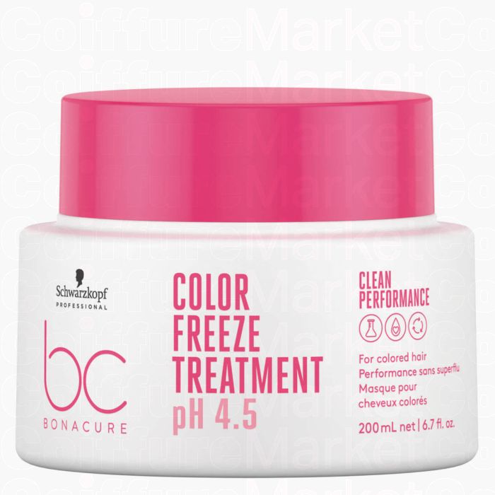 Schwarzkopf Professional BC Color Freeze Treatment 200ml - Soin Reconstructeur Cheveux Colorés