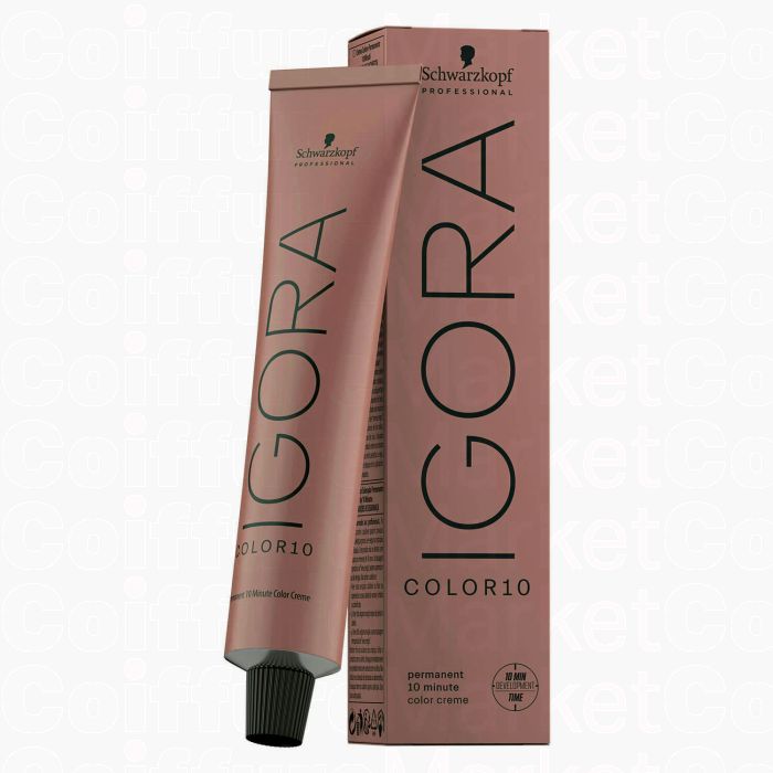 Schwarzkopf Professional Igora Color10 7.7 Blond Moyen Cuivré Extra - Coloration Rapide 10 Minutes