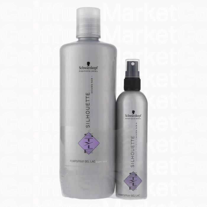 Schwarzkopf Professional Silhouette Style Super Hold Gel-Lac Set 1000ml + 200ml
