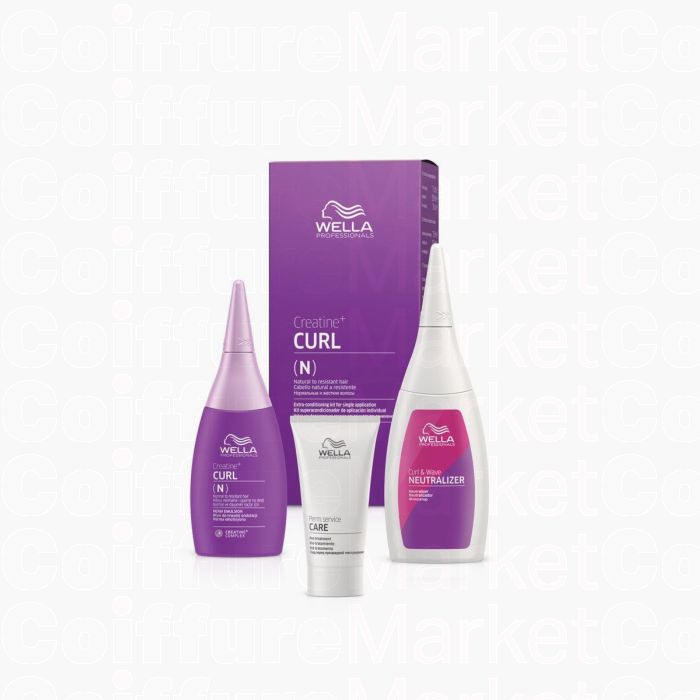 Wella Professionals Creatine+ Curl N Kit Permanente - Cheveux Normaux à Rebelles (1 Set)