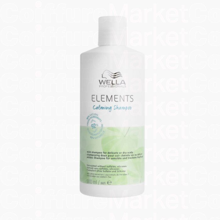 Wella Professionals Elements Calming Shampoo 500ml - Shampooing Apaisant