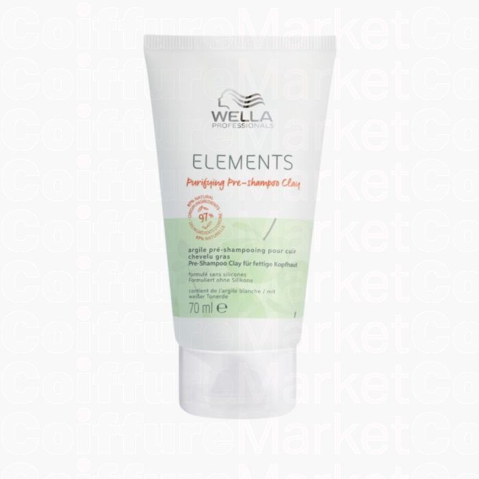 Wella Professionals Elements Purifying Pre-Shampoo Clay - Argile Purifiante 70ml