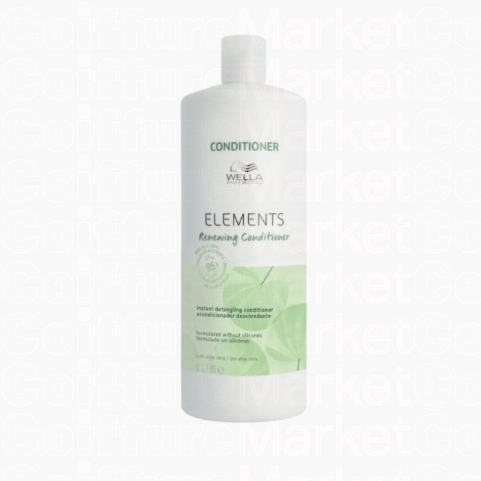 Wella Professionals Elements Renewing Conditioner 1L - Après-Shampooing Régénérant Naturel