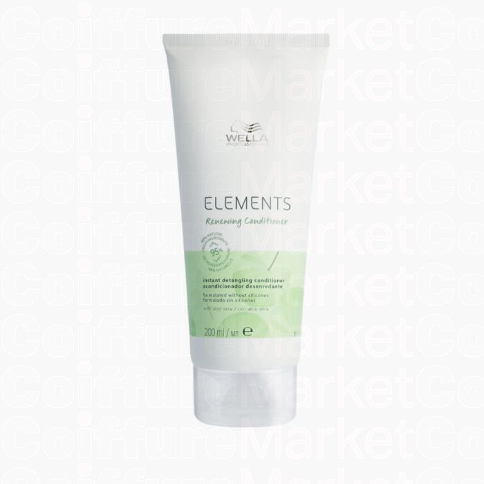 Wella Professionals Elements Renewing Conditioner 200ml - Après-Shampooing Régénérant Naturel