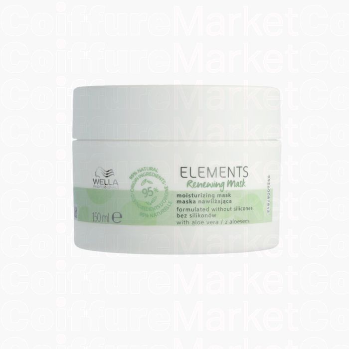 Wella Professionals Elements Renewing Mask - Masque Rénovateur Hydratant 150ml