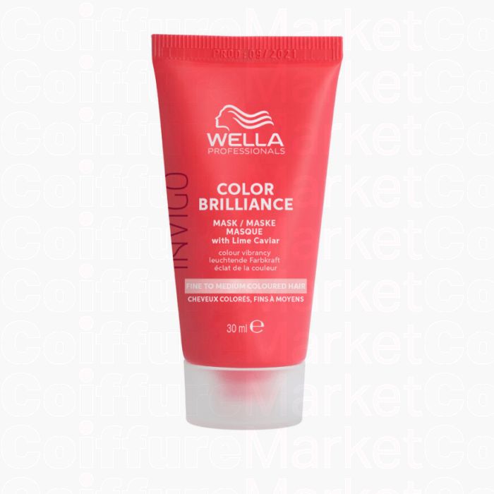 Wella Professionals Invigo Color Brilliance Masque Cheveux Fins 30ml