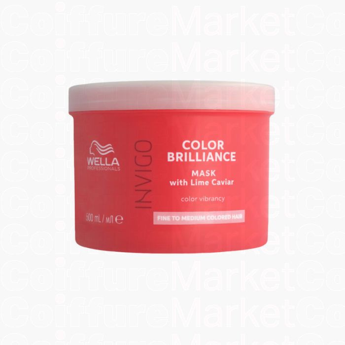Wella Professionals Invigo Color Brilliance Masque Cheveux Fins 500ml