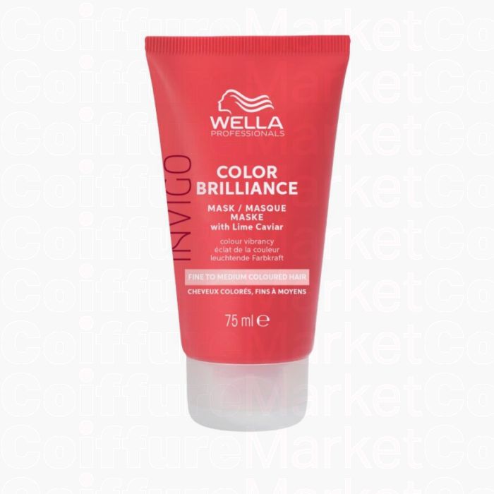 Wella Professionals Invigo Color Brilliance Masque Cheveux Fins 75ml