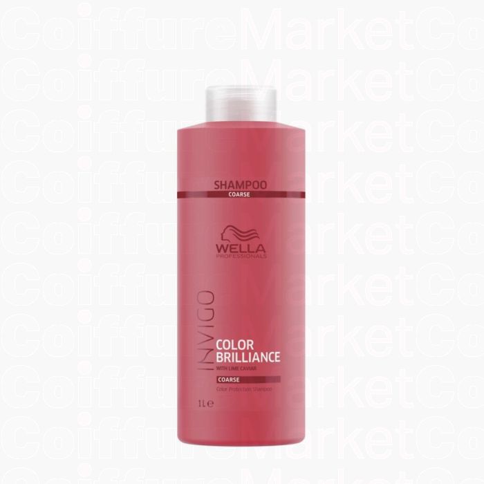 Wella Professionals INVIGO Color Brilliance Shampooing Cheveux Épais 1000ml