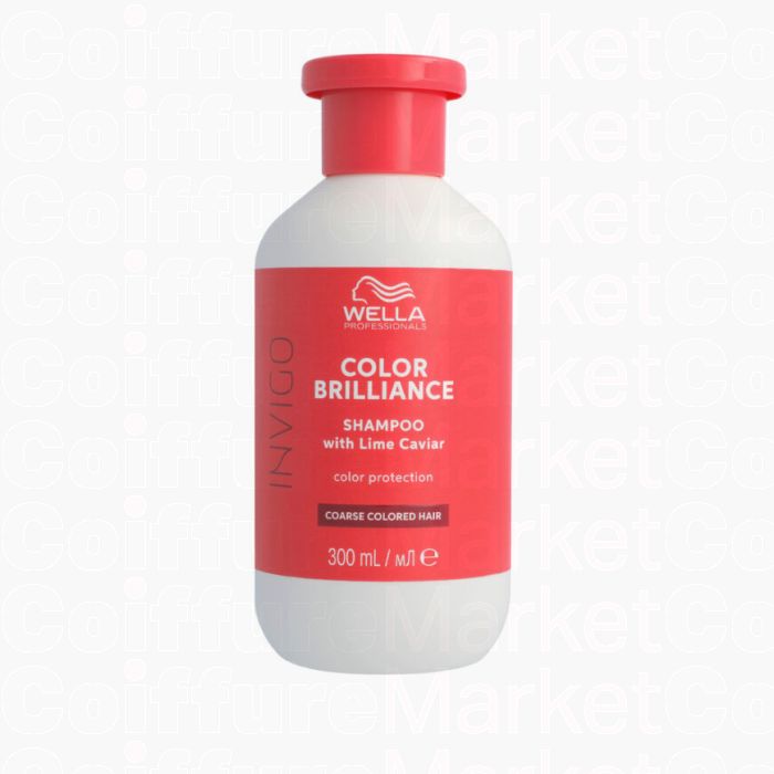 Wella Professionals Invigo Color Brilliance Shampooing Protection Cheveux Épais 300ml