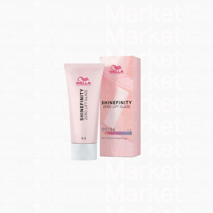 Wella Professionals SHINEFINITY 00/56 Rosé Booster - Coloration Gel Sans Ammoniaque
