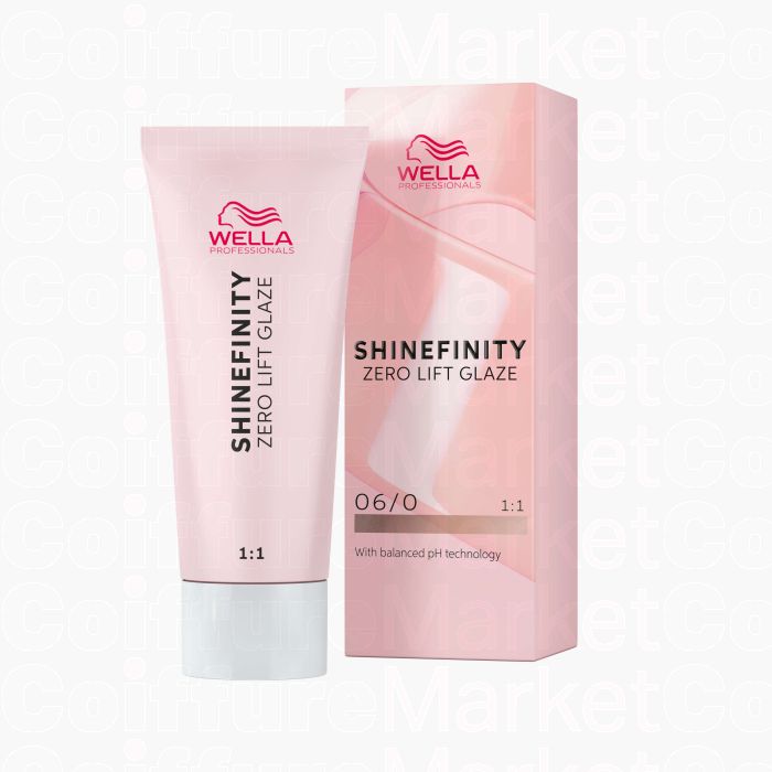 Wella Professionals SHINEFINITY 06/0 Natural Brandy 60ml - Coloration Gel-Crème Sans Ammoniaque