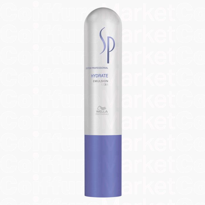 Wella Professionals SP Hydrate Emulsion 50ml - Soin Hydratant Intensif Cheveux Normaux à Fins