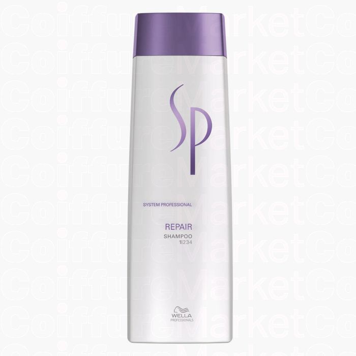 Wella Professionals SP Repair Shampoo 250ml - Shampooing Réparateur pour Cheveux Abîmés