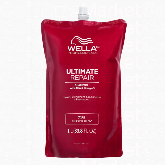 Wella Professionals Ultimate Repair Shampoo 1L Recharge