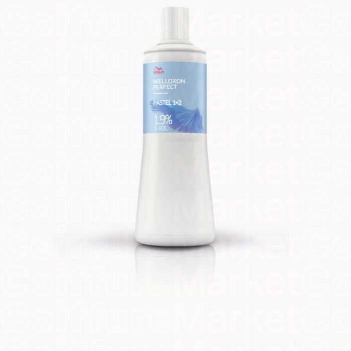Wella Professionals WELLOXON PERFECT Pastel 1.9% 1000ml - Crème Activatrice de Couleur Professionnelle